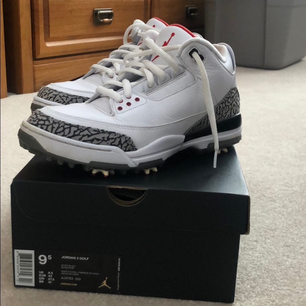 Jordan 3 Golf Shoes